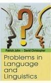 Problems in Language and Linguistics 