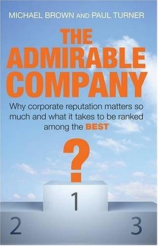 The Admirable Company: What it Takes to be Ranked Among the Best