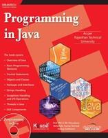 Programming In JAVA as per Rajasthan Technical University