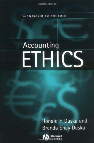 Accounting Ethics (CourseSmart) 