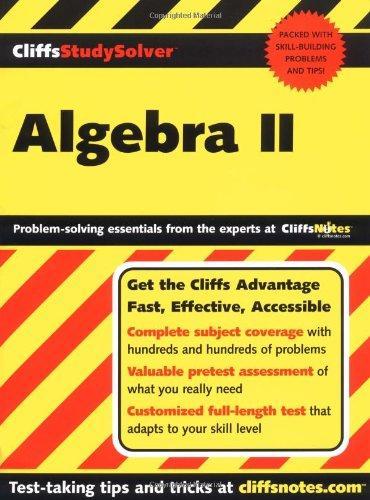 Algebra II (CliffsStudySolver)