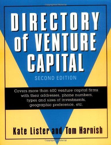 Directory of Venture Capital