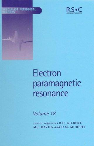 Electron Paramagnetic Resonance (SPR Electron Paramagnetic Resonance (RSC)) 