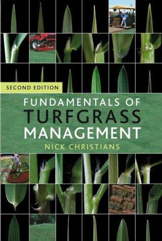 Fundamentals of Turfgrass Management 