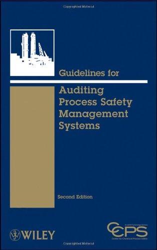 Guidelines for Auditing Process Safety Management Systems 