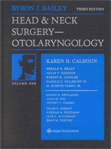 Head and Neck Surgery - Otolaryngology (2-Volume Set)