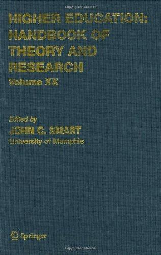 Higher Education: Handbook of Theory and Research, Vol. 20