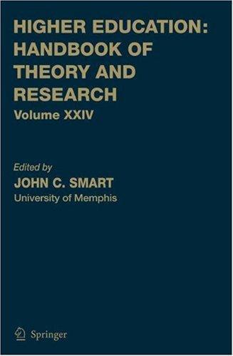Higher Education: Handbook of Theory and Research: Volume 24