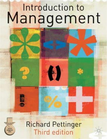 Introduction to Management: Third Edition 