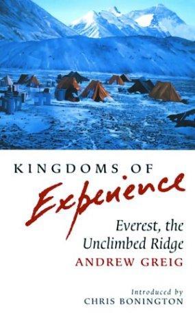 Kingdoms of Experience: Everest, the Unclimbed Ridge (Travel) 