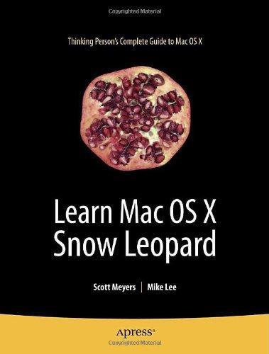 Learn Mac OS X Snow Leopard (Learn Series) 