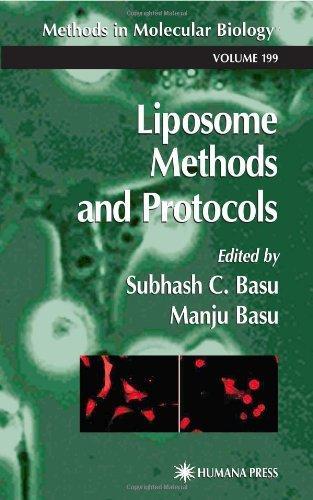 Liposome Methods and Protocols