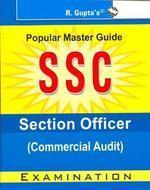 Ssc Section Officer Commercial Audit