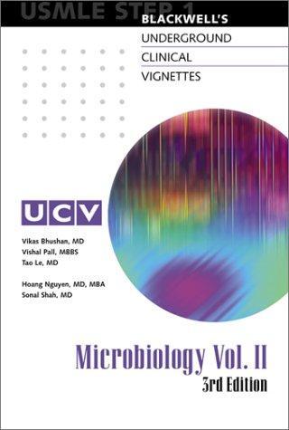 Blackwell's Underground Clinical Vignettes: Microbiology, Volume 2, Step 1 (Blackwell Underground Clinical Vignettes Series) 