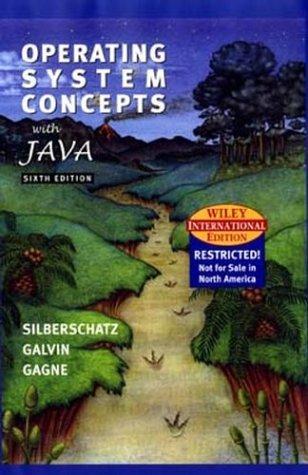 Operating Systems Concepts With Java