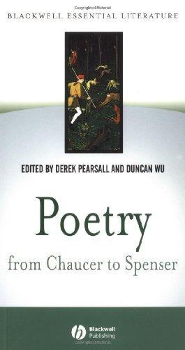 Poetry from Chaucer to Spenser: based on 