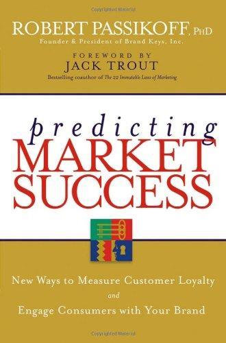 Predicting Market Success: New Ways to Measure Customer Loyalty and Engage Consumers With Your Brand 