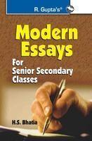 Modern Essays For Senior Secondary Classes