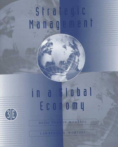 Strategic Management in the Global Economy 