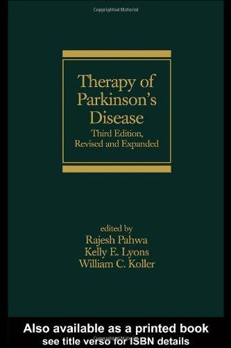 Therapy of Parkinson's Disease, Third Edition (Neurological Disease and Therapy) 