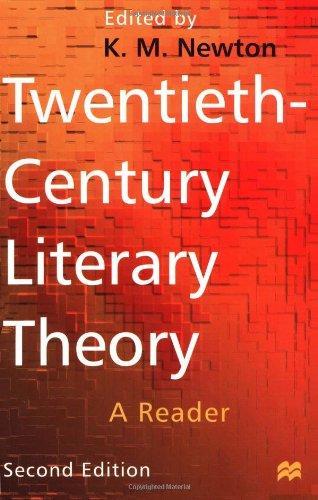 Twentieth-Century Literary Theory: A Reader 