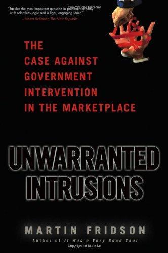 Unwarranted Intrusions: The Case Against Government Intervention in the Marketplace 