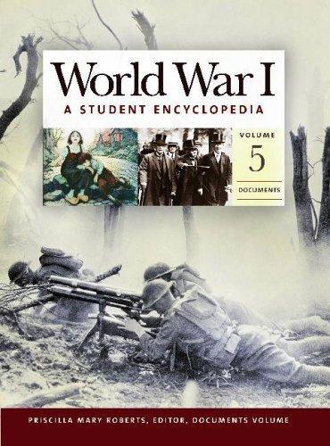 World War I [5 volumes]: A Student Encyclopedia 