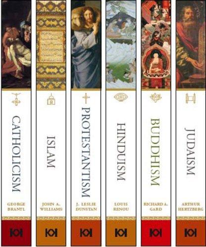 Library of World Religions: Hinduism, Protestantism, Buddhism, Judaism, Islam, and Catholicism (6 Volumes)