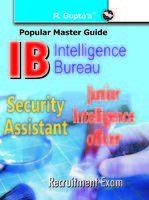 IB PERSONAL ASST./JR. INTELLIGENCE OFFICER/SECURITY ASST. REC. EXAM