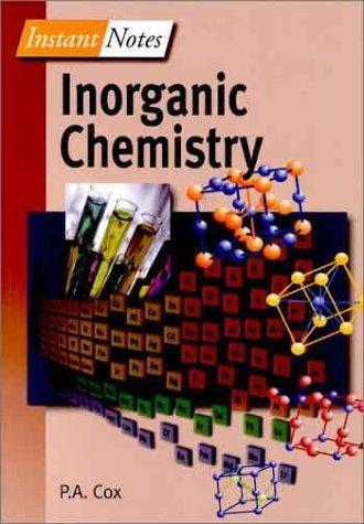 Inorganic Chemistry (Instant Notes (Springer)) 