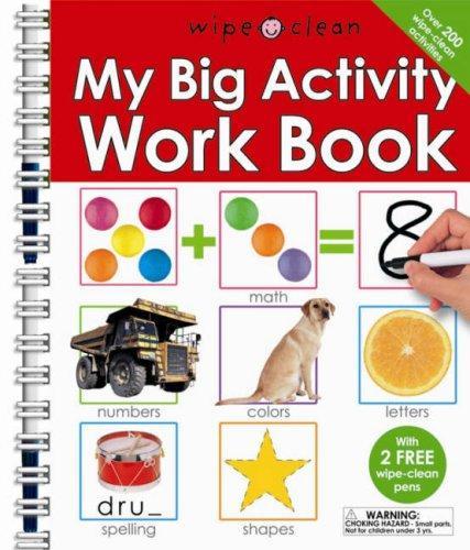 Wipe Clean My Big Activity Work Book 