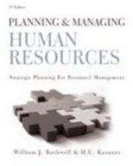 Planning and Managing Human Resources