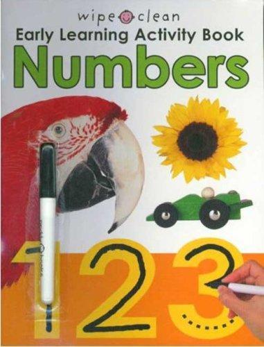 Wipe Clean Early Learning Activity Book - Numbers 
