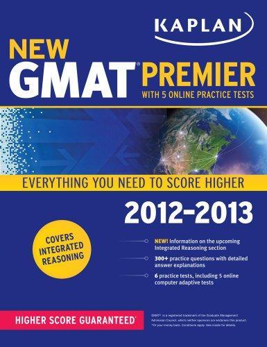 Kaplan New GMAT 2012-2013 Premier (Kaplan Gmat Premier Live) 