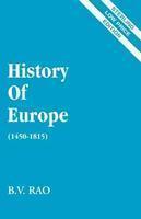 History Of Europe (1450-1815) PB