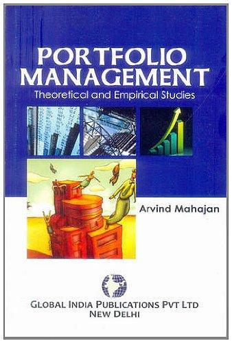 Portfolio Management: Theoretical & Empirical Studies 