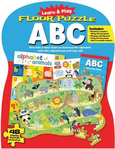 Learn and Play: Floor Puzzle ABC: Give Kids a Head Start on Learning the Alphabet with this Educational Activity Set!