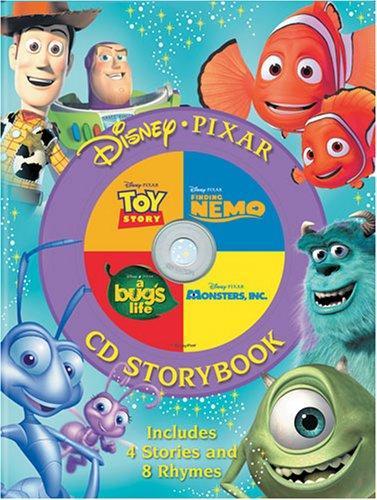  Disney, Pixar CD Storybook (4-In-1 Disney Audio CD Storybooks) 