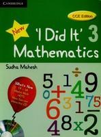 I Did It Mathematics Students Book with CD ROM, Level 3, CCE Edition