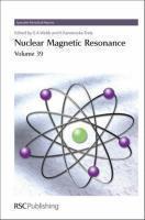 Nuclear Magnetic Resonance: Volume 39 (Specialist Periodical Reports)