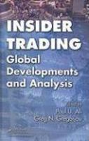 Insider Trading: Global Developments and Analysis