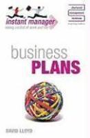 Business Plans (Instant Manager)