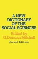 A New Dictionary of the Social Sciences