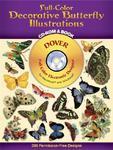 Full-Color Decorative Butterfly Illustrations CD-ROM and Book (Dover Electronic Clip Art) [Dover]