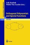 Orthogonal Polynomials and Special Functions: Leuven 2002 (Lecture Notes in Mathematics, Vol. 1817)