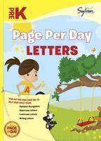 Pre-K Page Per Day: Letters (Page Per Day Language Arts)