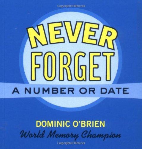 Never Forget a Number or Date