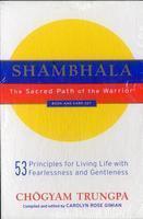 Shambhala: The Sacred Path of the Warrior: Book and Card Set (Book & Card Set)