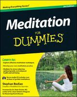 Meditation for Dummies (With CD) 3rd  Edition