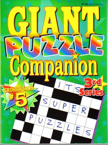  Giant Puzzle Companion: Crosswords #5 (3rd Series) 